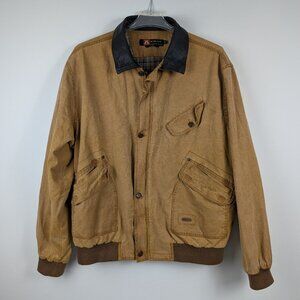 Kakadu Traders Australia Double Bay Bomber Mens Chore Barn Jacket, Size XL 5b21